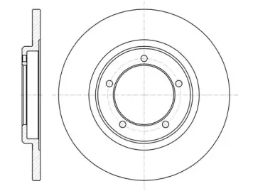 61094.00 REMSA Тормозной диск
