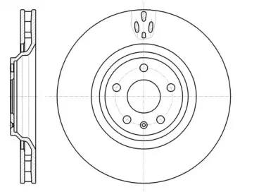 61213.10 REMSA Тормозной диск