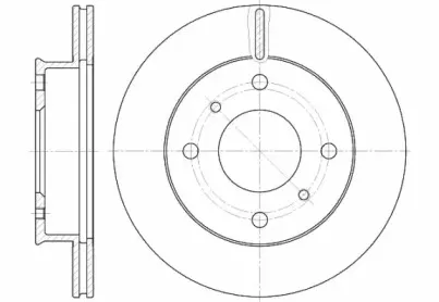 61241.10 REMSA Тормозной диск