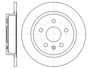 61279.00 REMSA Тормозной диск