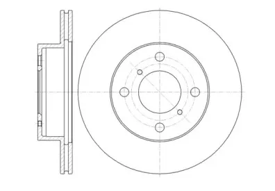 61353.10 REMSA Тормозной диск