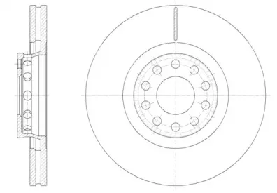 61362.10 REMSA Тормозной диск