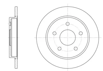 6147.00 REMSA Тормозной диск