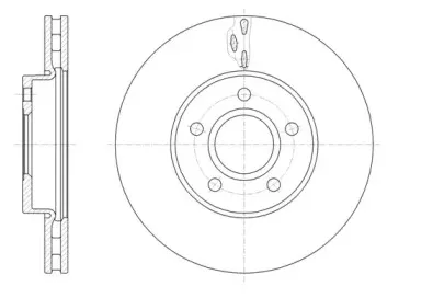 61560.10 REMSA Тормозной диск