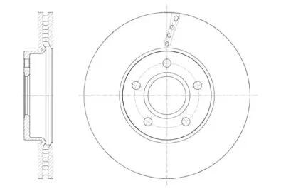 61588.10 REMSA Тормозной диск