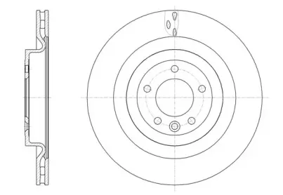 61612.10 REMSA Тормозной диск