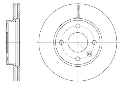 61624.10 REMSA Тормозной диск