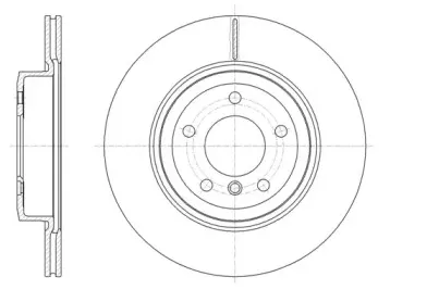 61631.10 REMSA Тормозной диск