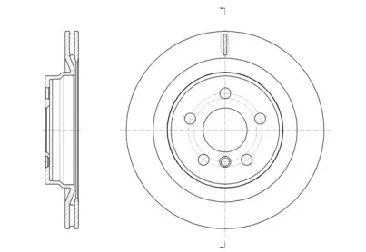 61632.10 REMSA Тормозной диск