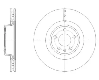 61670.10 REMSA Тормозной диск