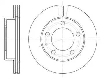 6203.10 REMSA Тормозной диск