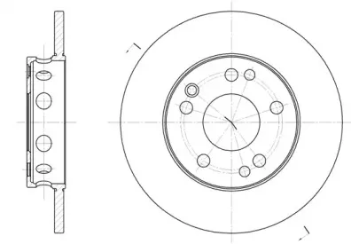 6221.00 REMSA Тормозной диск