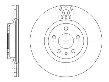 6305.10 REMSA Тормозной диск