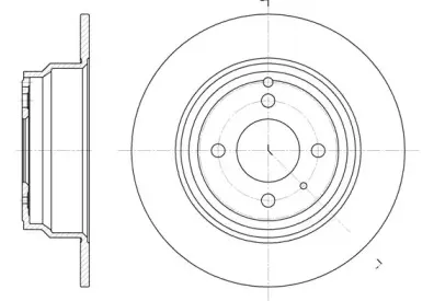 6335.00 REMSA Тормозной диск