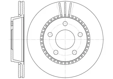 6356.10 REMSA Тормозной диск