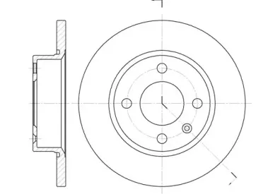 6425.00 REMSA Тормозной диск