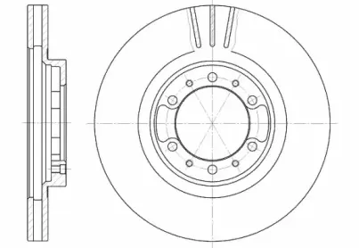 6462.10 REMSA Тормозной диск