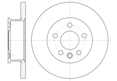 6481.00 REMSA Тормозной диск