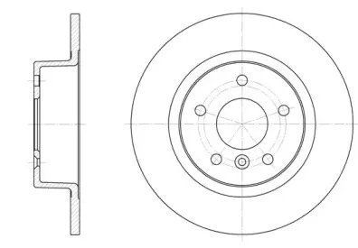 6506.00 REMSA Тормозной диск