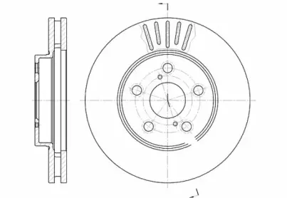 6542.10 REMSA Тормозной диск