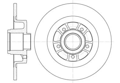 6613.00 REMSA Тормозной диск
