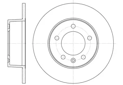 6735.00 REMSA Тормозной диск