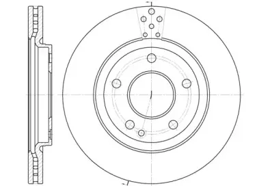 6748.10 REMSA Тормозной диск