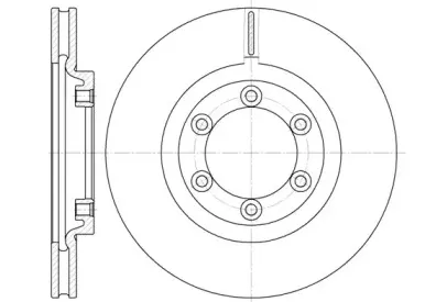 6754.10 REMSA Тормозной диск