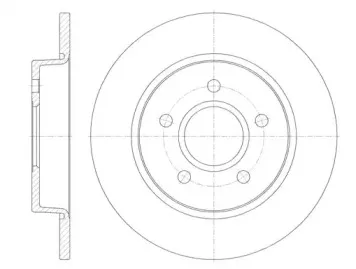 6846.00 REMSA Тормозной диск