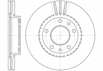 6888.10 REMSA Тормозной диск