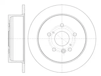 6911.00 REMSA Тормозной диск
