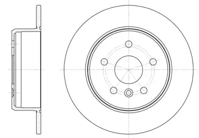 6914.00 REMSA Тормозной диск