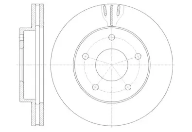 6931.10 REMSA Тормозной диск