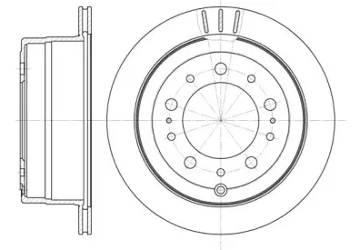 6948.10 REMSA Тормозной диск