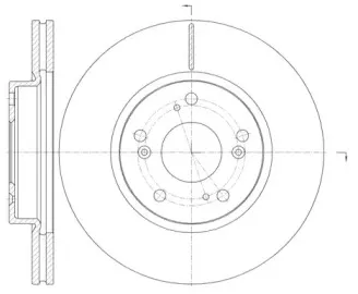 6986.10 REMSA Тормозной диск