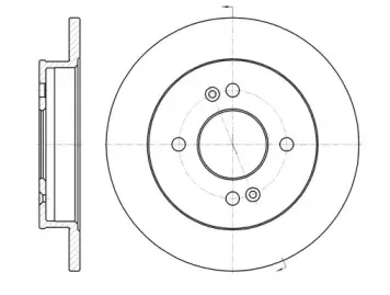 6991.00 REMSA Тормозной диск