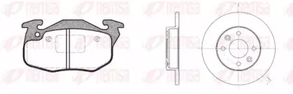 8192.08 REMSA Комплект тормозов, дисковый тормозной механизм