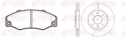 8220.00 REMSA Комплект тормозов, дисковый тормозной механизм