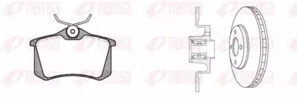 8263.24 REMSA Комплект тормозов, дисковый тормозной механизм