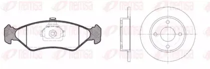 8285.01 REMSA Комплект тормозов, дисковый тормозной механизм