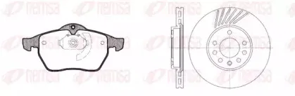 8390.02 REMSA Комплект тормозов, дисковый тормозной механизм