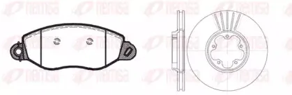 8772.03 REMSA Комплект тормозов, дисковый тормозной механизм