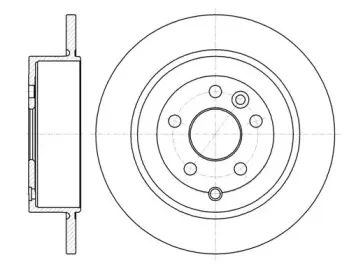 61516.00 REMSA Тормозной диск