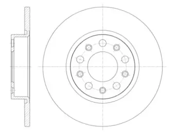 61426.00 REMSA Тормозной диск