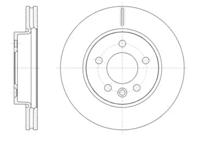 61418.10 REMSA Тормозной диск