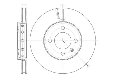 61484.10 REMSA Тормозной диск