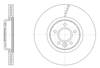 61542.10 REMSA Тормозной диск