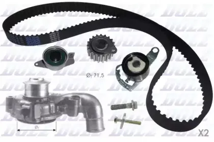 KD029 DOLZ Водяной насос + комплект зубчатого ремня