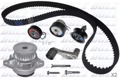 KD035 DOLZ Водяной насос + комплект зубчатого ремня