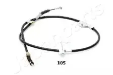 BC-105 JAPANPARTS Трос, стояночная тормозная система